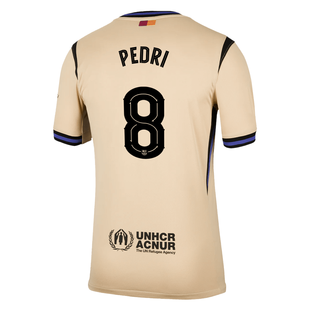 PEDRI #8 Barcelona Away Soccer Jersey 2025/26 -UCL - Image 3