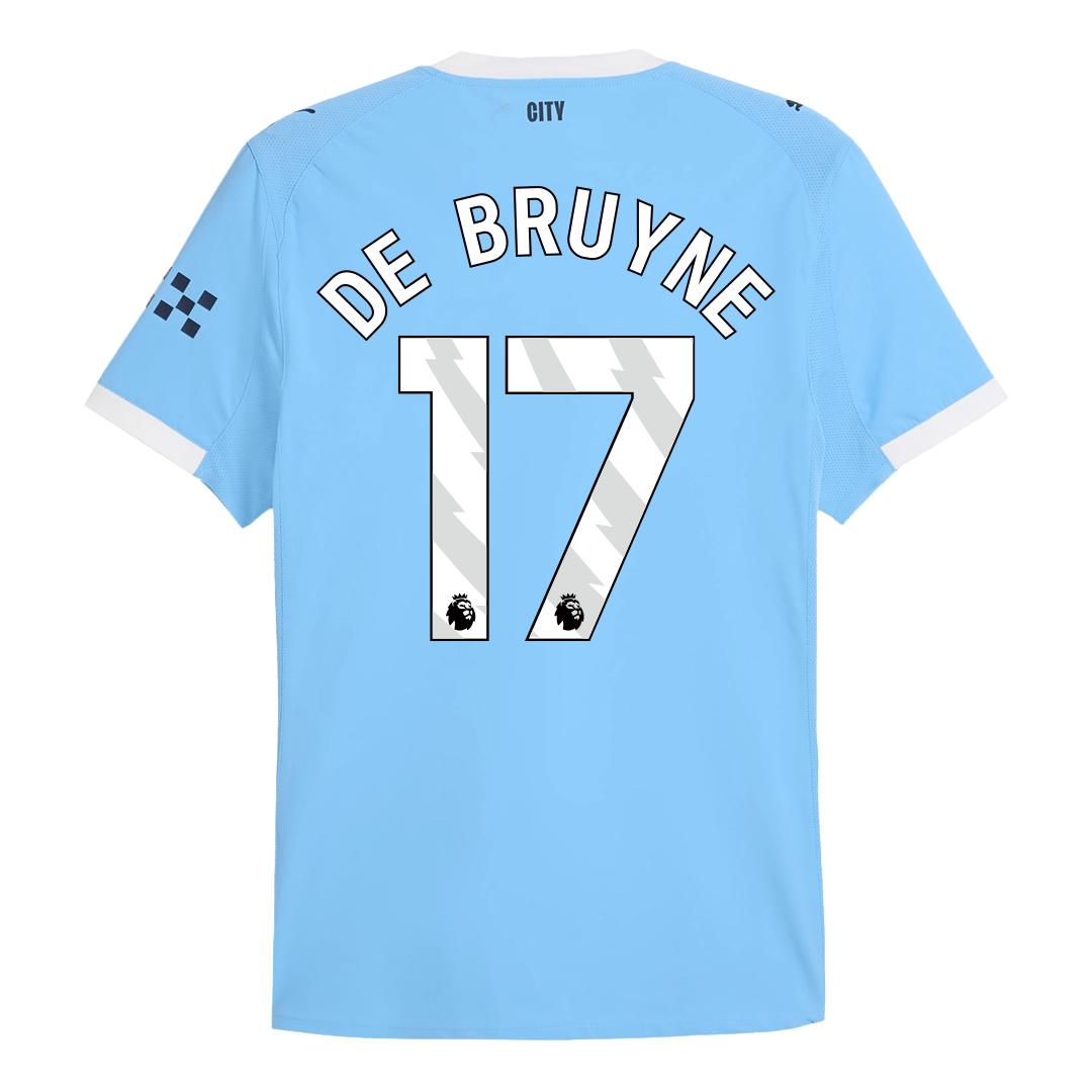 DE BRUYNE #17 Manchester City Home Soccer Jersey 2025/26 Player Version - Image 3