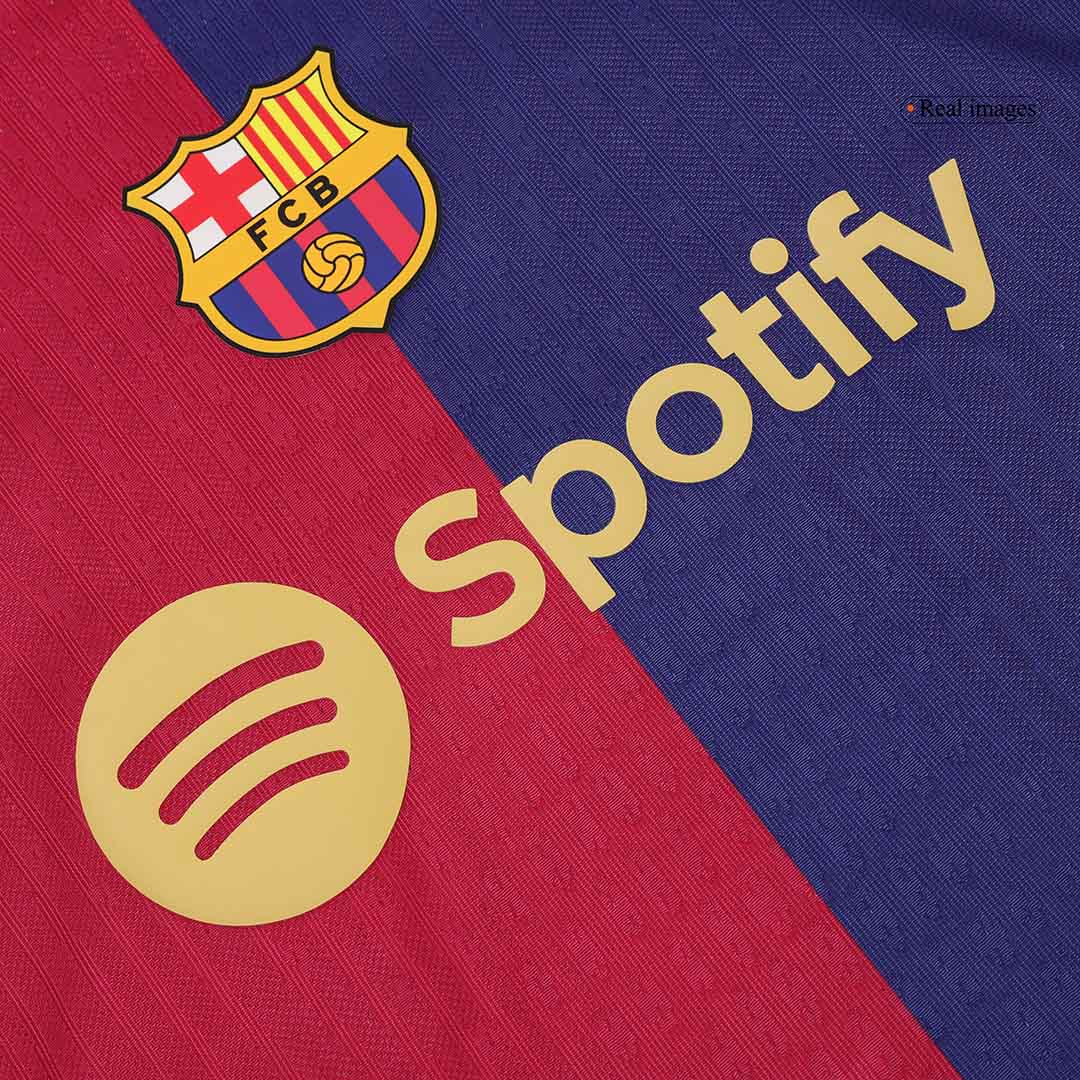 LAMINE YAMAL #19 Barcelona Home Soccer Jersey 2024/25 - Image 5