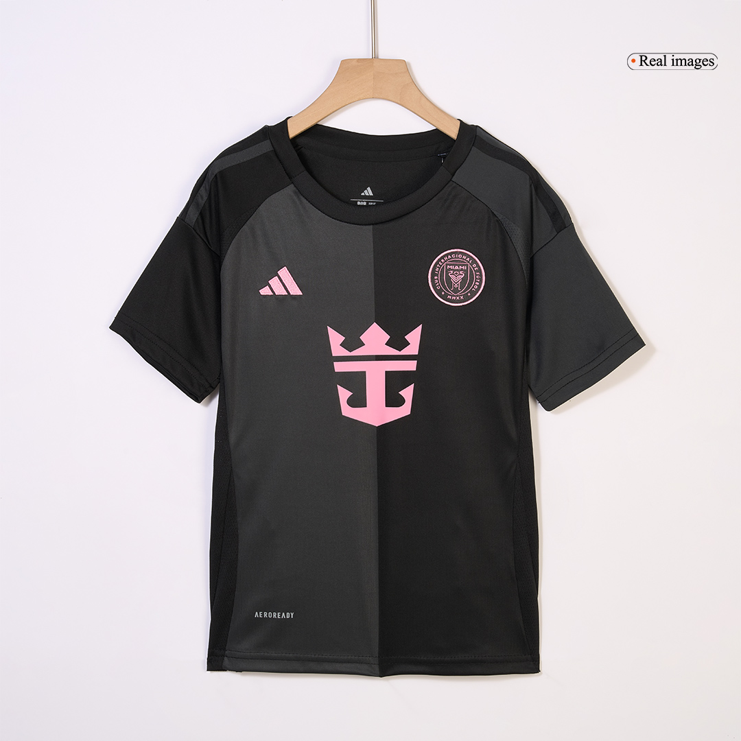Kid's Inter Miami CF Away Soccer Jersey Kit(Jersey+Shorts) 2025 - Image 5