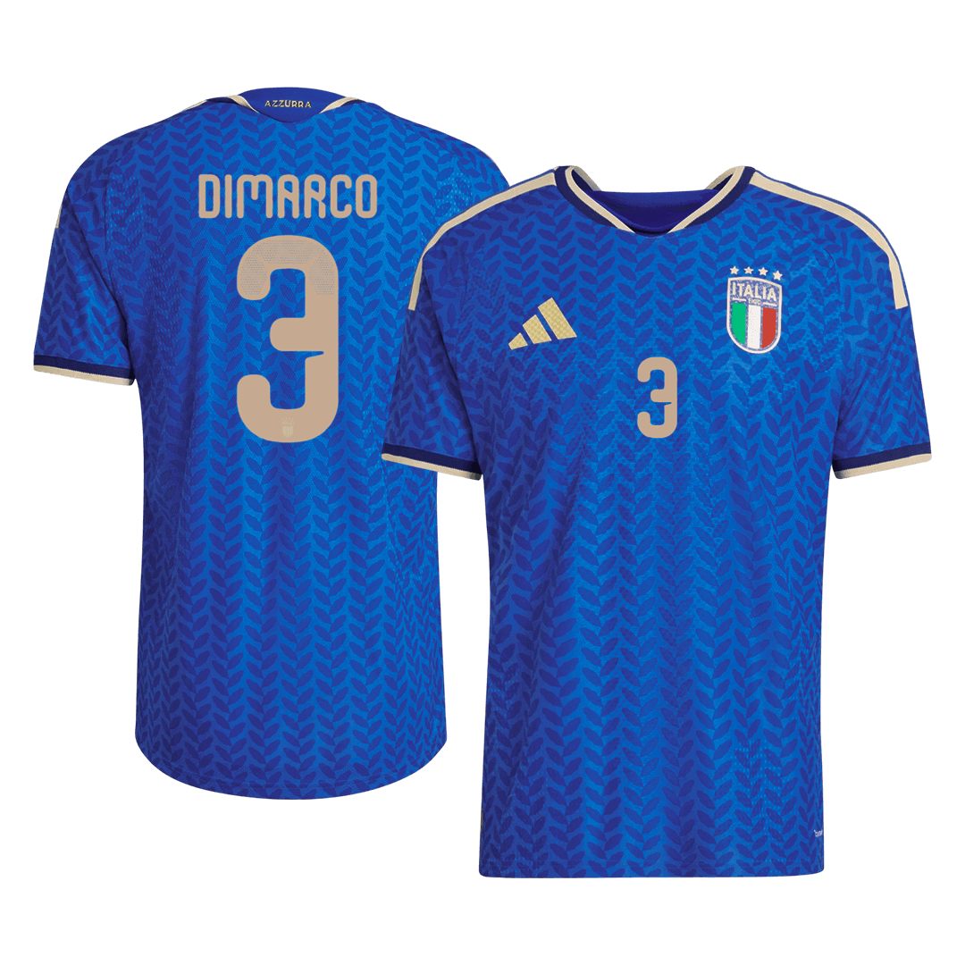DIMARCO #3 Italy Home Soccer Jersey 2026 Player Version