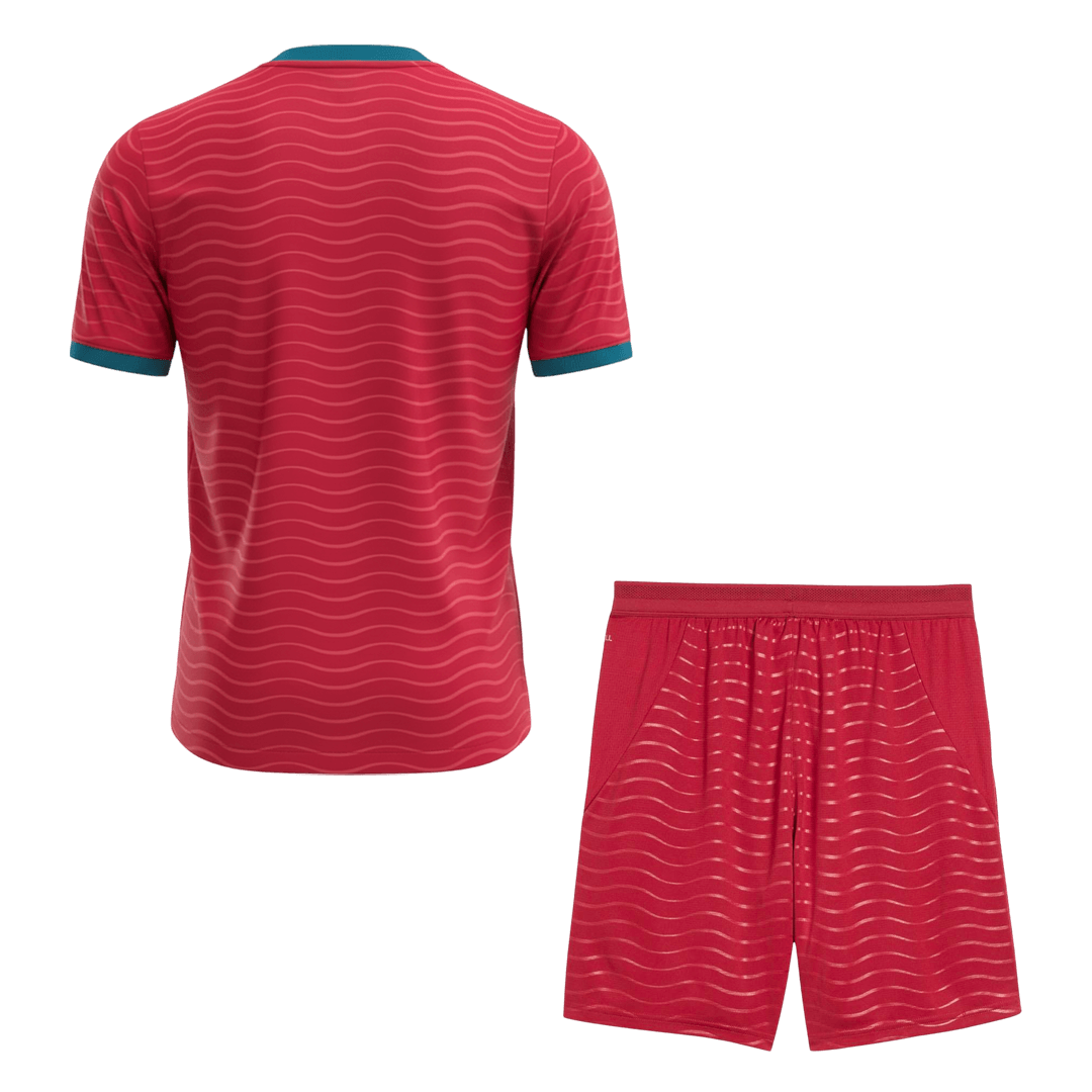 Portugal Home Soccer Jersey Kit(Jersey+Shorts) 2026 - Image 2