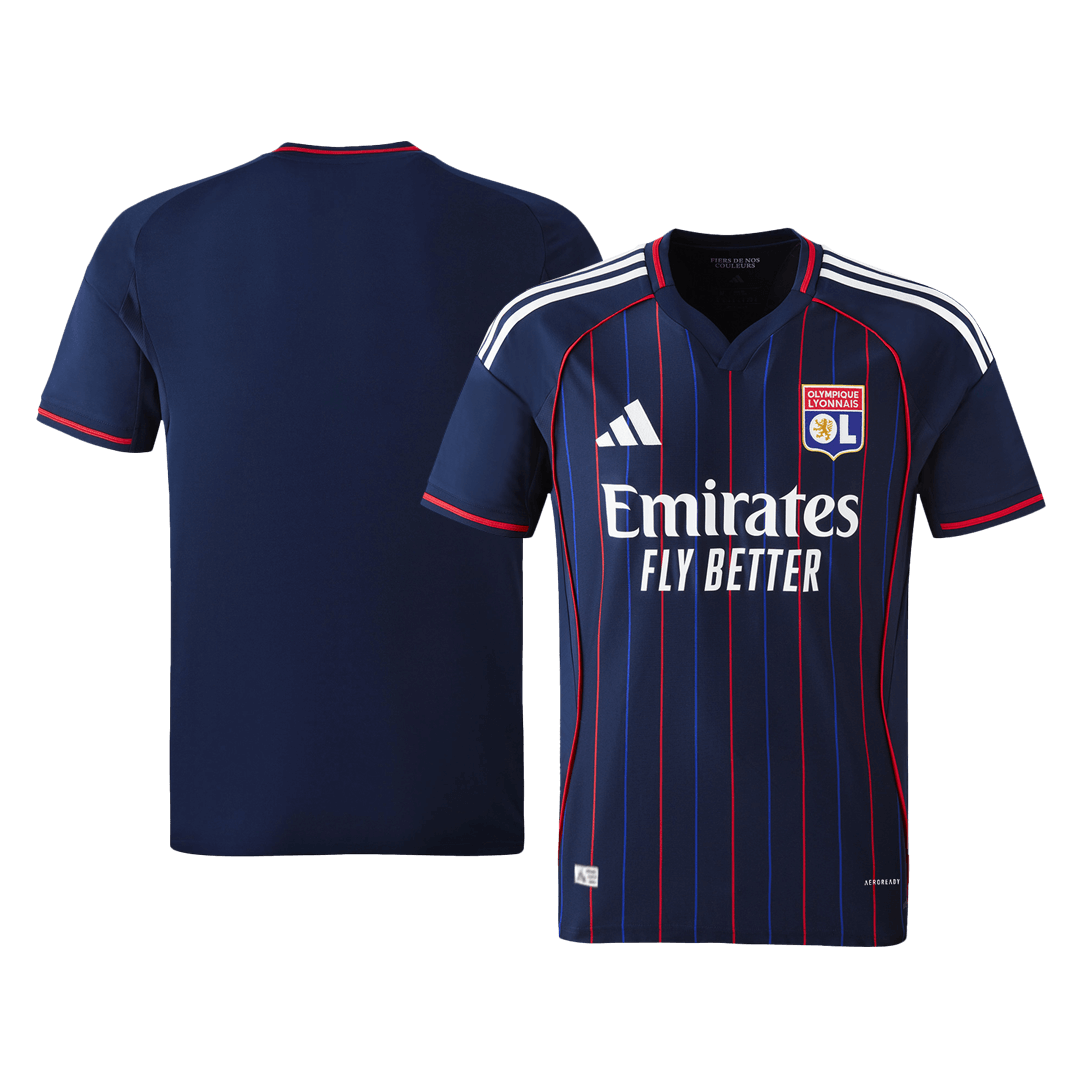 Authentic Olympique Lyonnais Away Soccer Jersey 2025/26 - Image 3