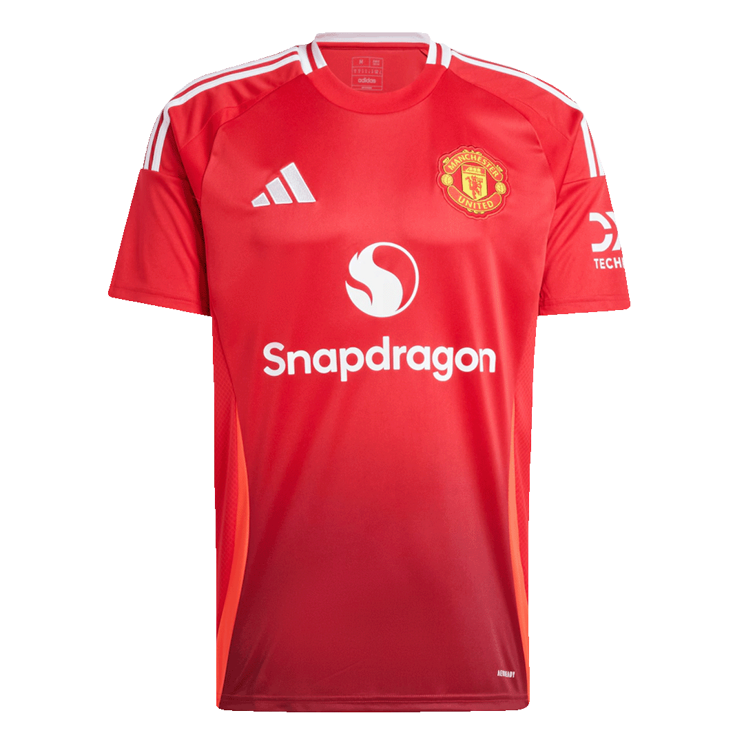 Manchester United Home Soccer Jersey Kit(Jersey+Shorts) 2024/25 - Image 3