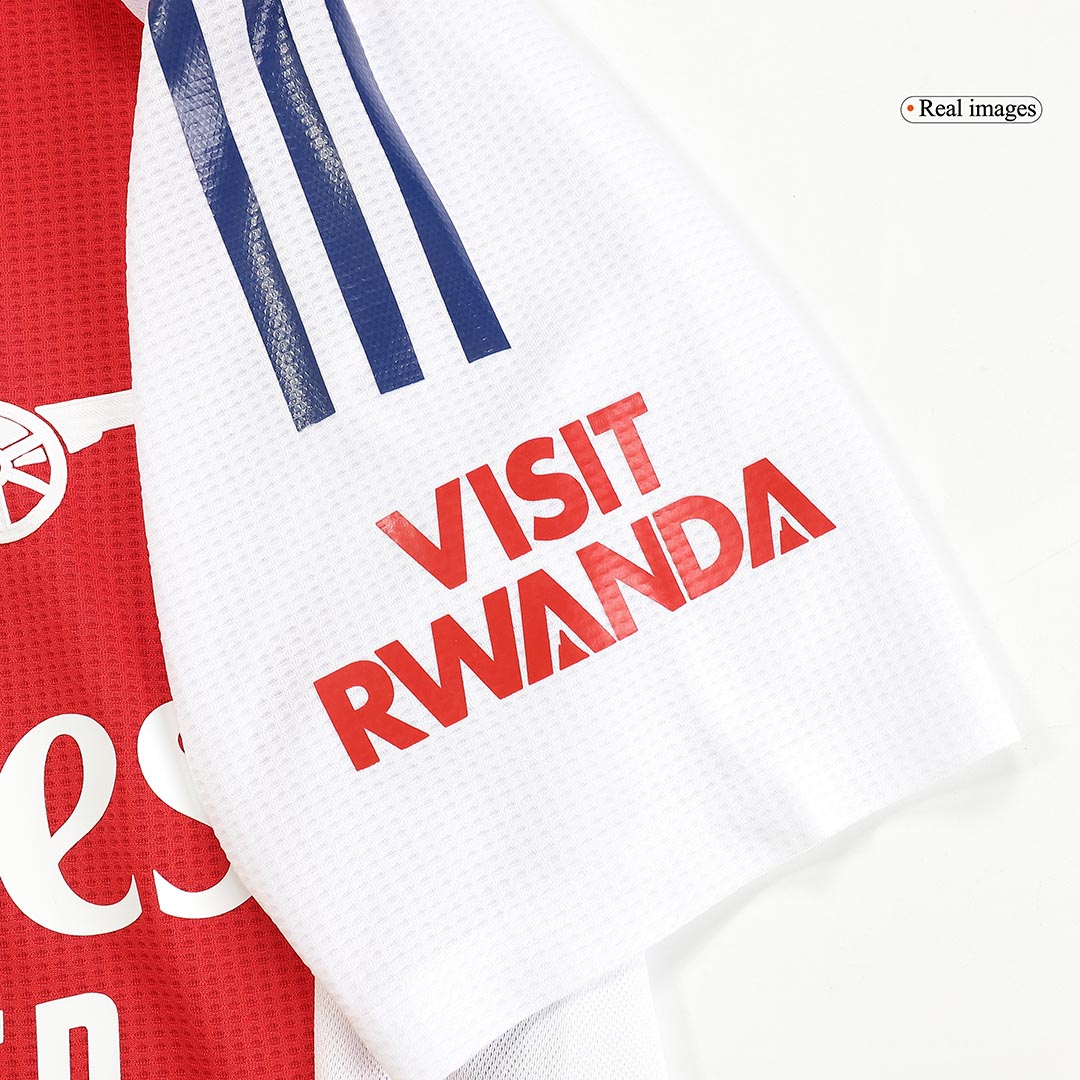 SALIBA #2 Arsenal Home Soccer Jersey 2024/25 Player Version - Image 7