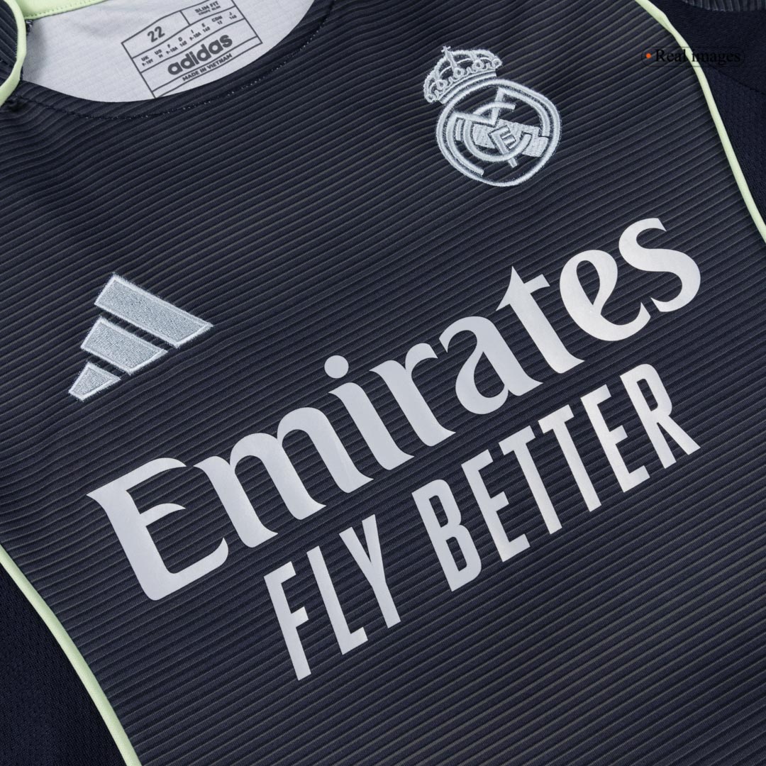 Kid's Real Madrid Away Soccer Jersey Kit(Jersey+Shorts+Socks) 2025/26 - Image 7