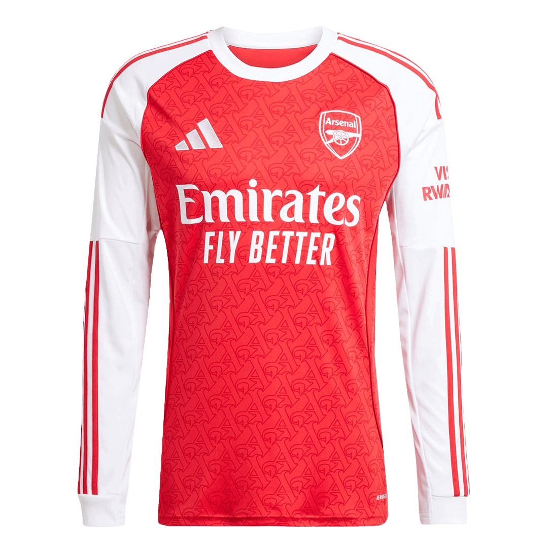 Arsenal Home Long Sleeve Soccer Jersey 2025/26 - Image 4