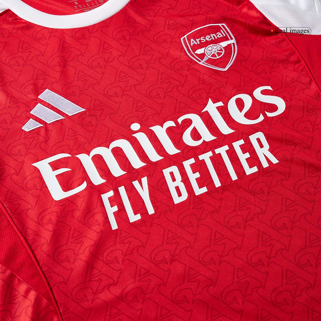 Arsenal Home Long Sleeve Soccer Jersey 2025/26 - Image 10