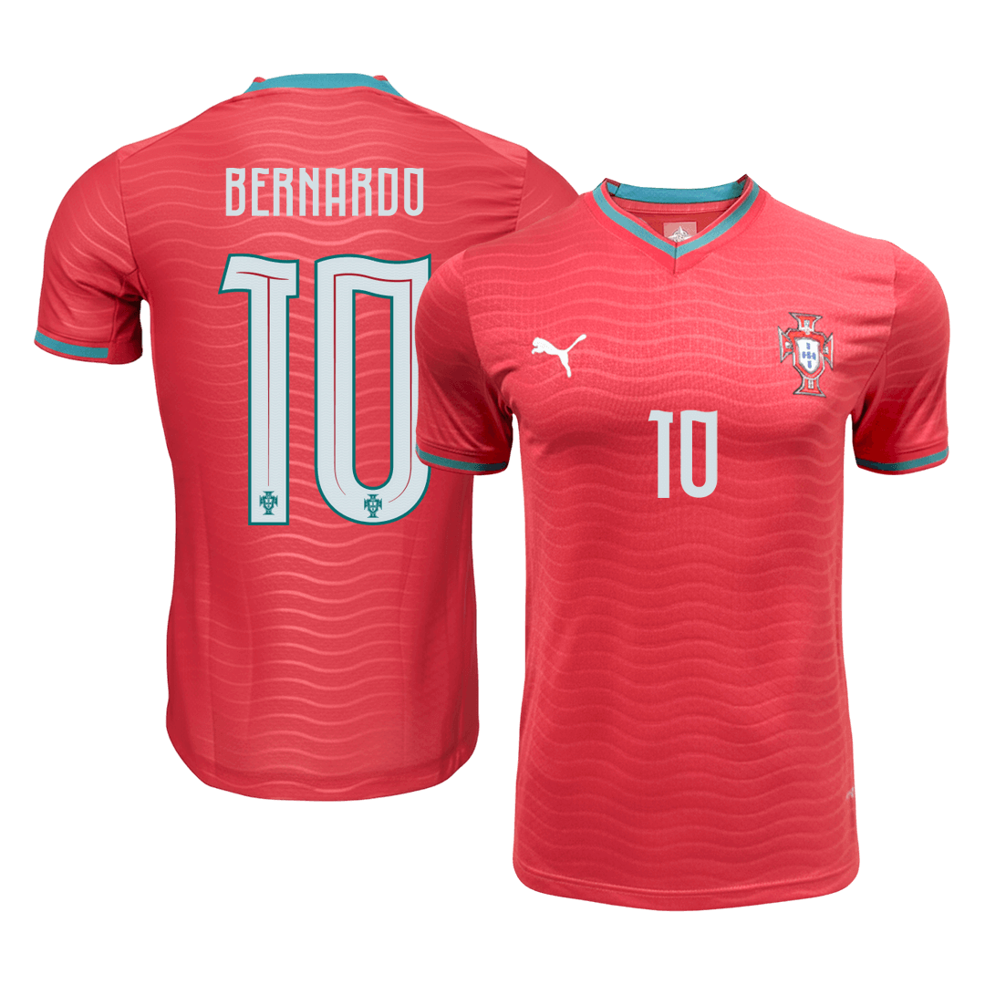 BERNARDO #10 Portugal Home Soccer Jersey 2026 Player Version