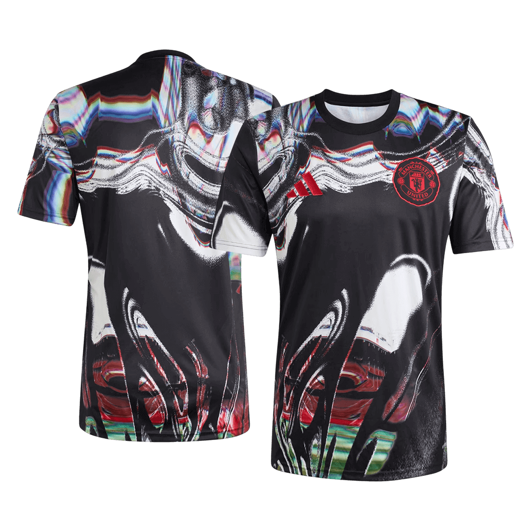 Manchester United Pre-Match Soccer Jersey 2025/26 - Image 3