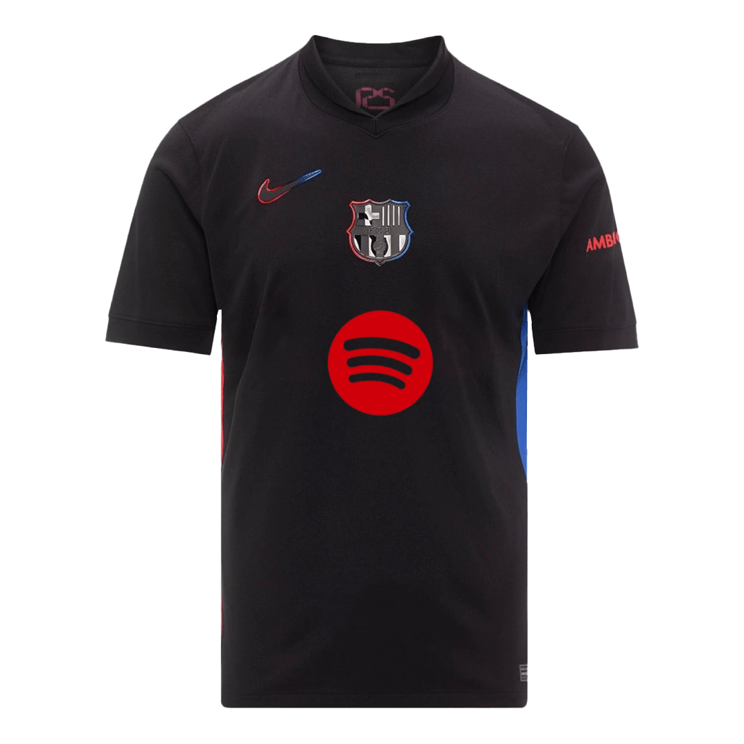 RAPHINHA #11 Barcelona Away Soccer Jersey 2024/25 -UCL - Image 2