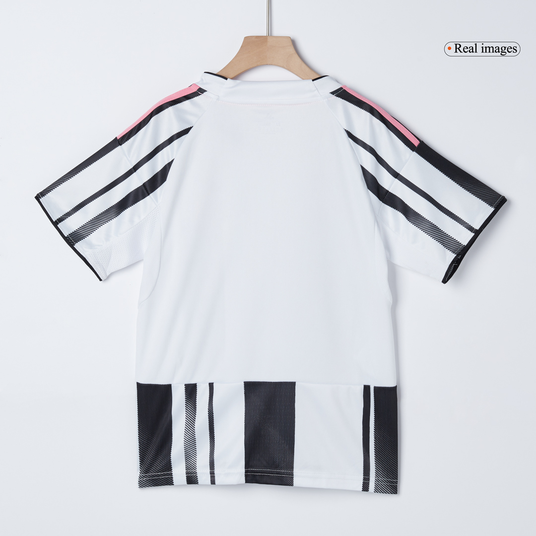 Kid's Juventus Home Soccer Jersey Kit(Jersey+Shorts+Socks) 2025/26 - Image 4
