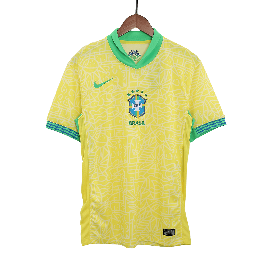 Brazil Home Soccer Jersey Copa America 2024 - Image 5