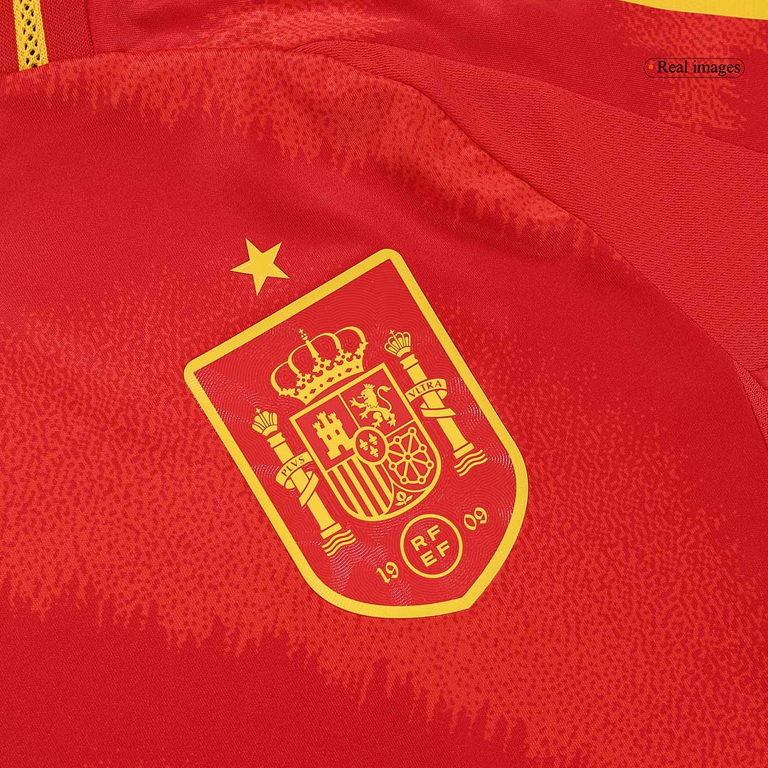 Authentic Spain Home Soccer Jersey Euro 2024 - Image 7