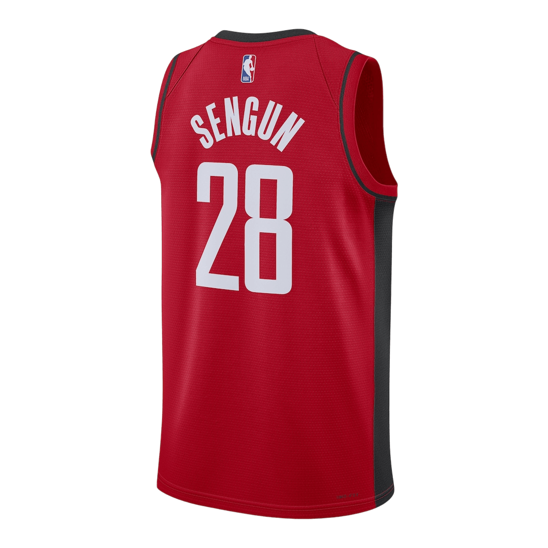 Houston Rockets Şengün #28 Swingman NBA Jersey - Icon Edition - Image 3