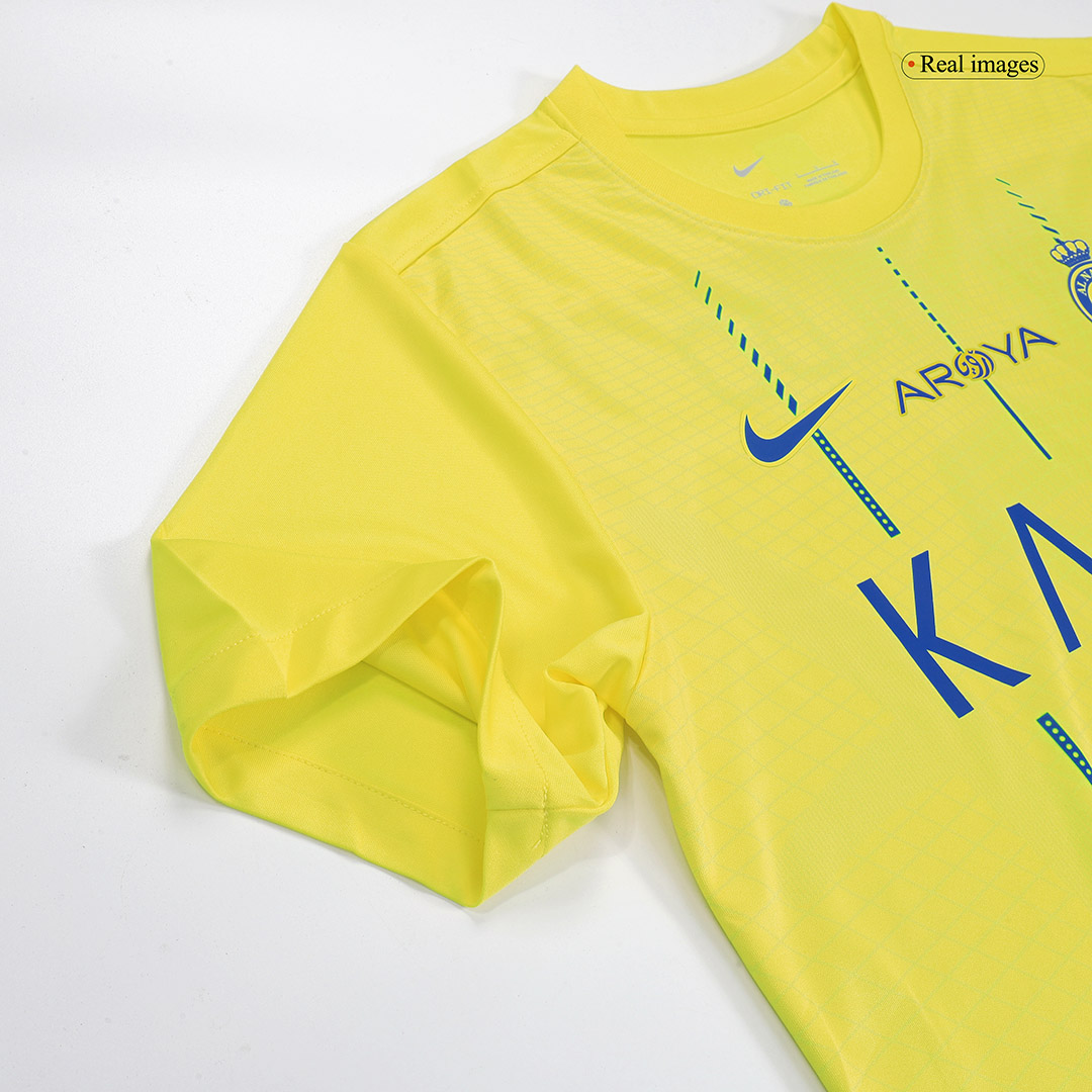 RONALDO #7 Al Nassr Home Soccer Jersey 2023/24 - Image 3