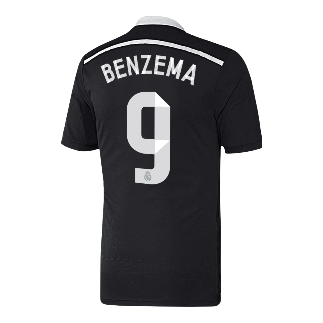 Retro BENZEMA #9 2014/15 Real Madrid Third Away Soccer Jersey