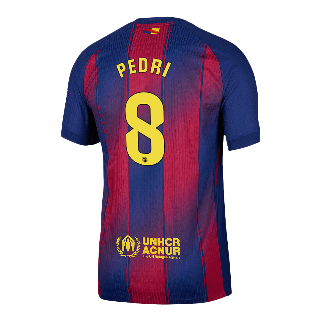 PEDRI #8 Barcelona Home Soccer Jersey 2025/26 Player Version - Image 3
