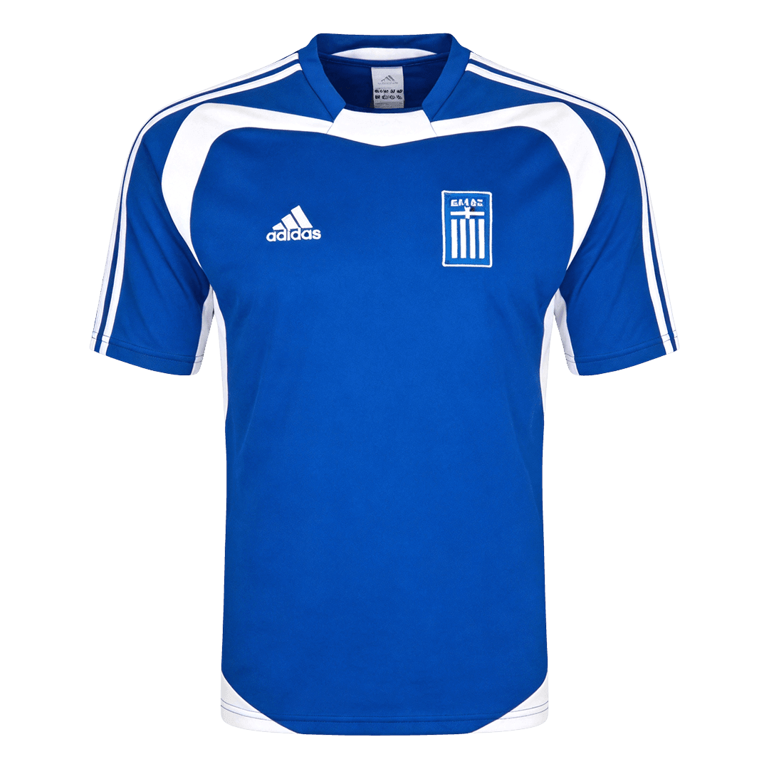 Retro 2004 Greece Home Soccer Jersey