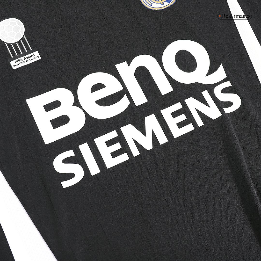 Retro BECKHAM #23 2006/07 Real Madrid Away Long Sleeve Soccer Jersey - Image 7