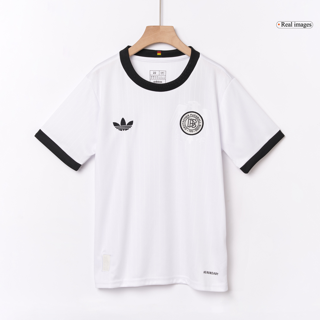 Kid's Germany Soccer Jersey Kit(Jersey+Shorts) 2025 - 125th Anniversary - Image 4