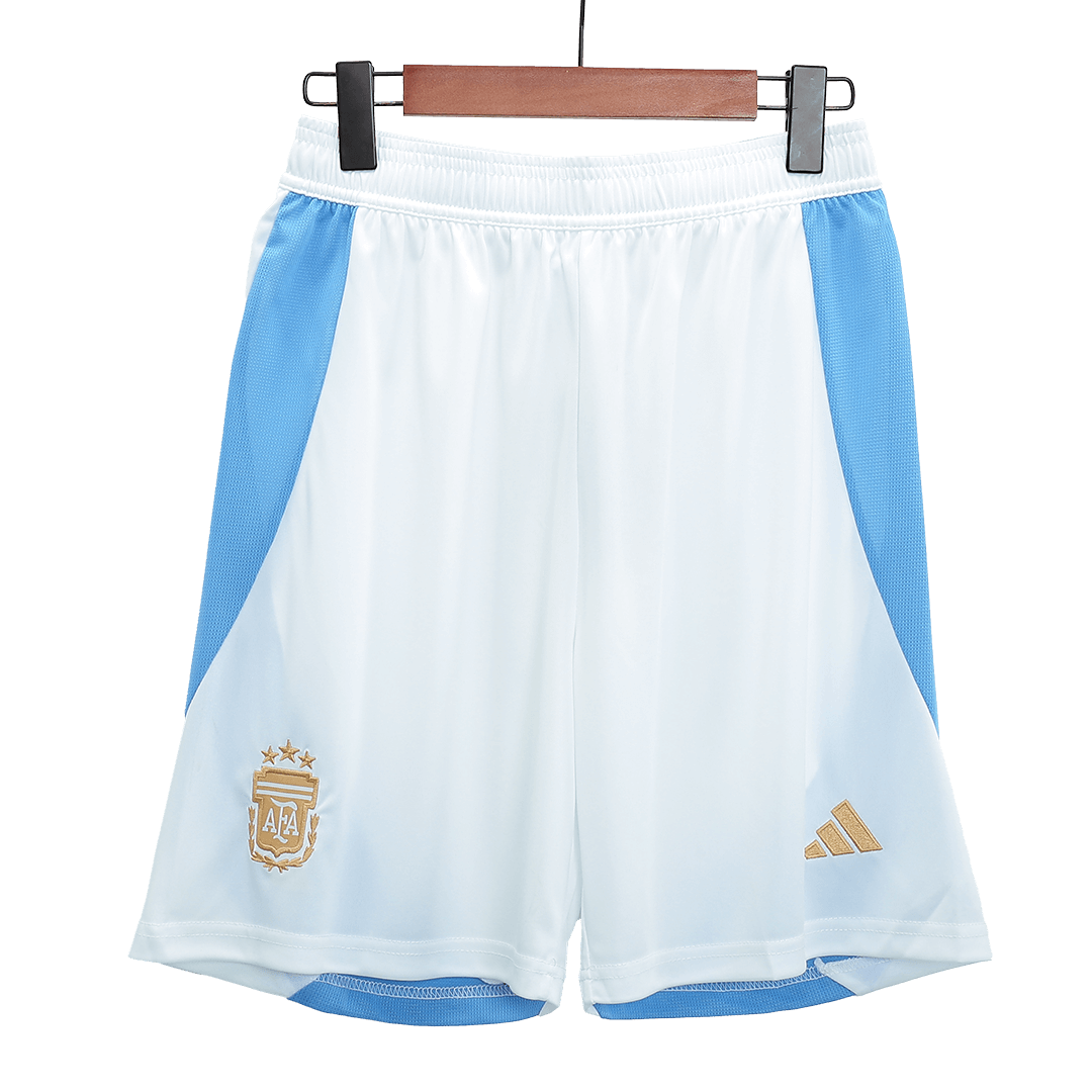 Argentina Home Soccer Shorts Copa America 2024 - Image 3