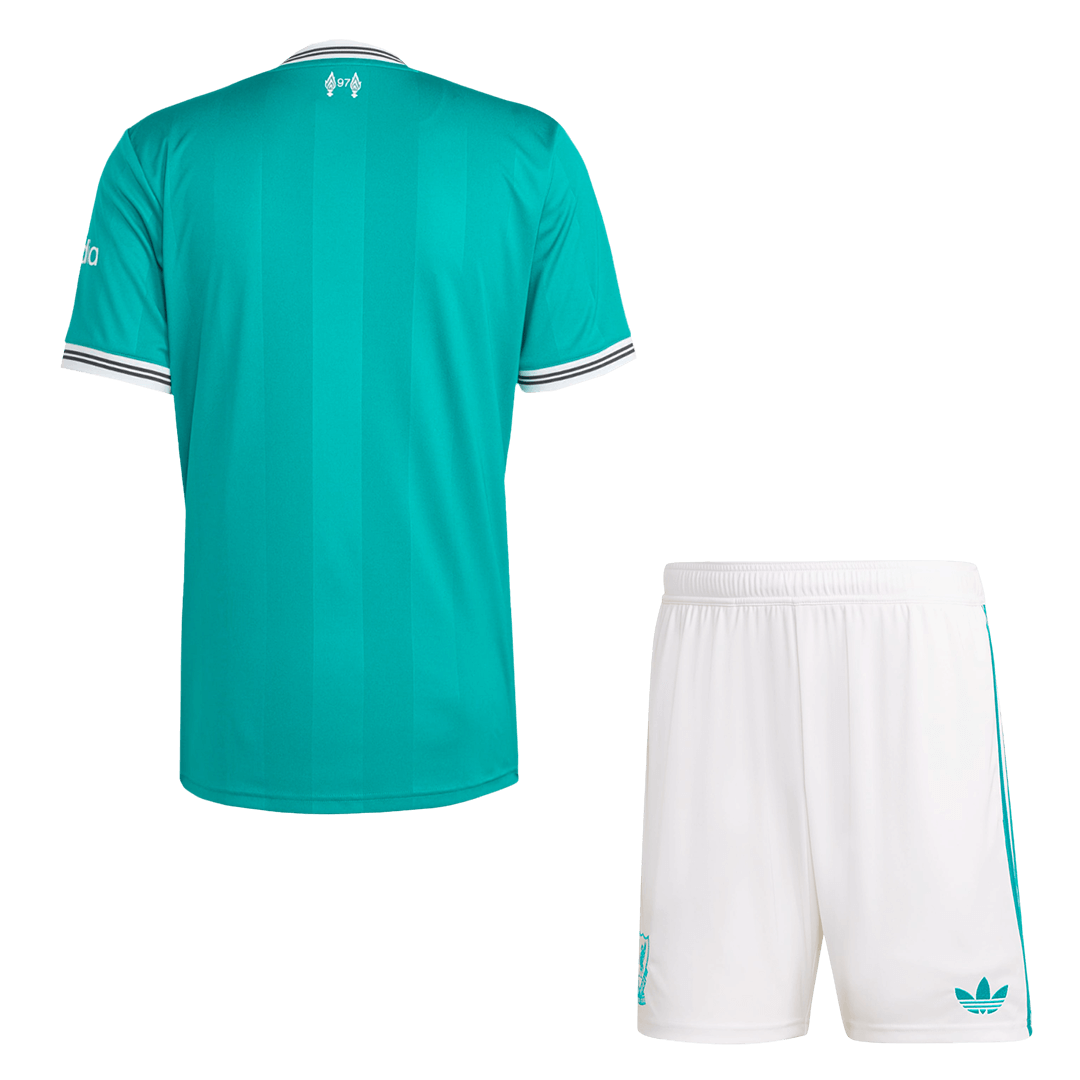 Liverpool Third Away Soccer Jersey Kit(Jersey+Shorts) 2025/26 - Image 2