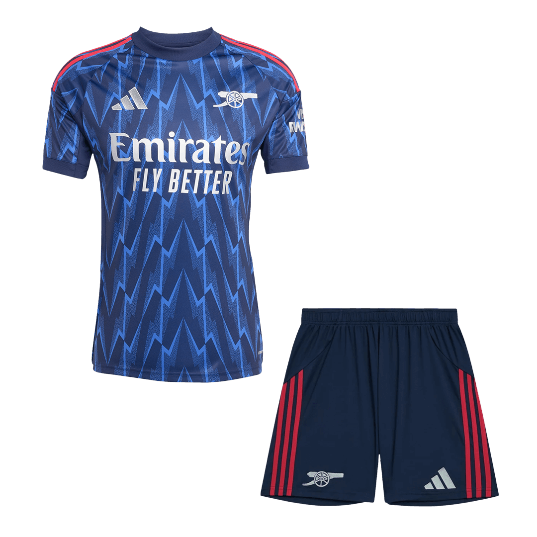 Arsenal Away Soccer Jersey Kit(Jersey+Shorts) 2025/26