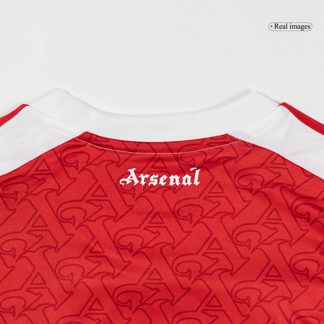 SALIBA #2 Arsenal Home Soccer Jersey 2025/26 - Image 11