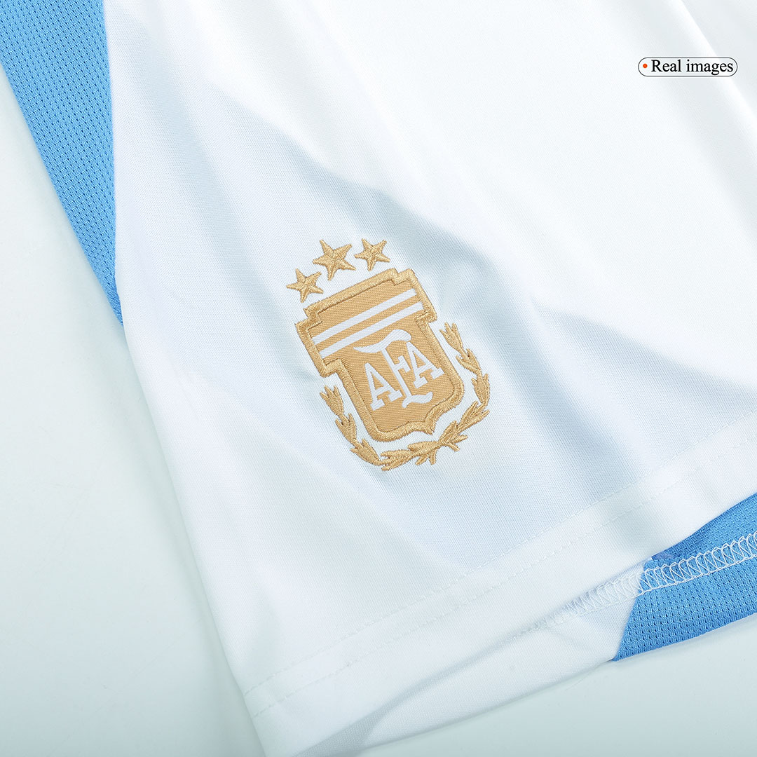 Argentina Home Soccer Shorts Copa America 2024 - Image 6