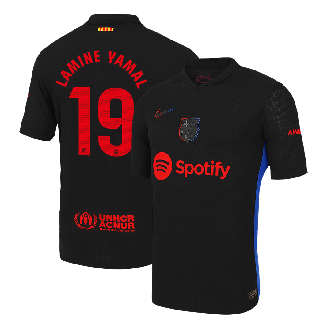 LAMINE YAMAL #19 Barcelona Away Soccer Jersey 2024/25 Player Version