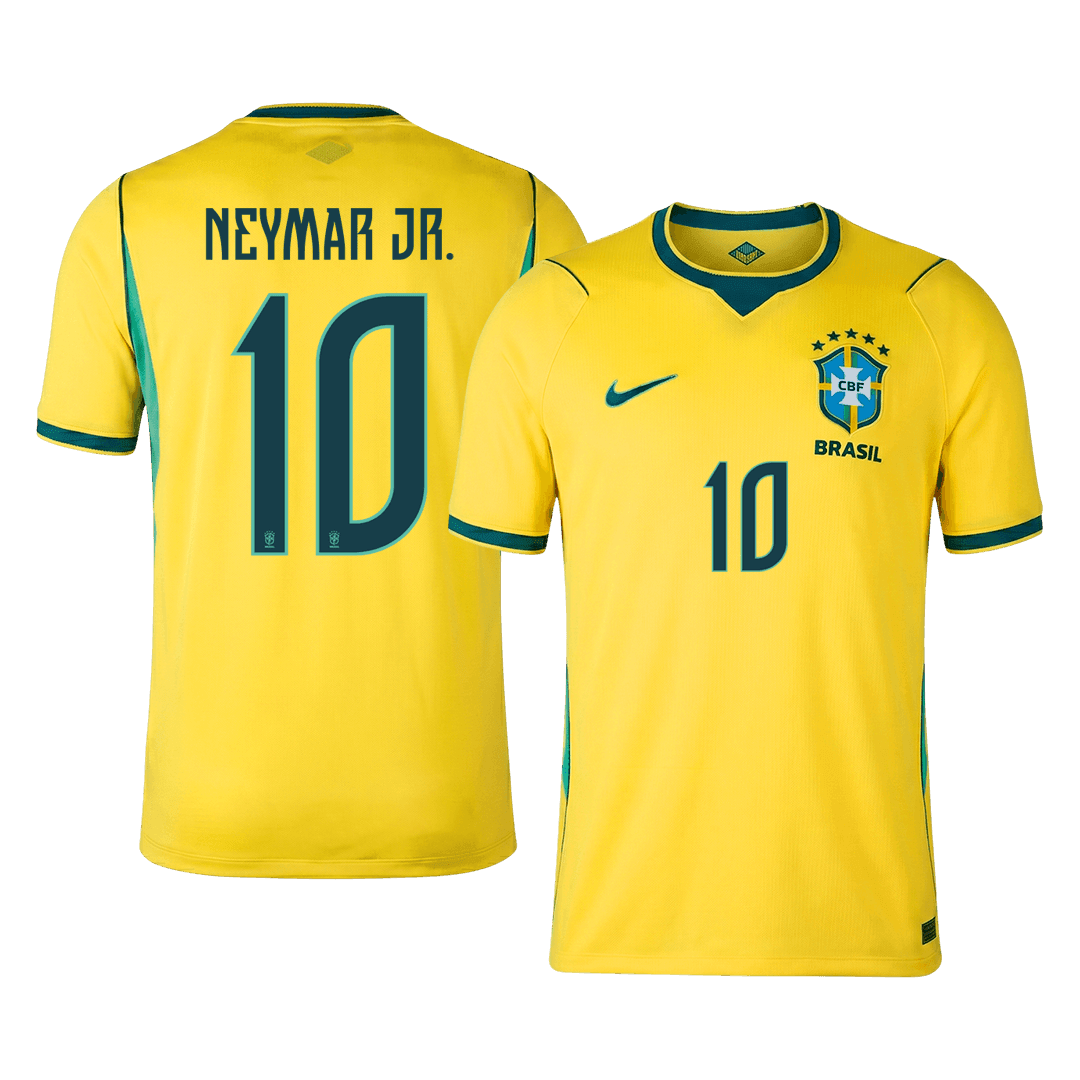 NEYMAR JR. #10 Brazil Home Soccer Jersey 2026