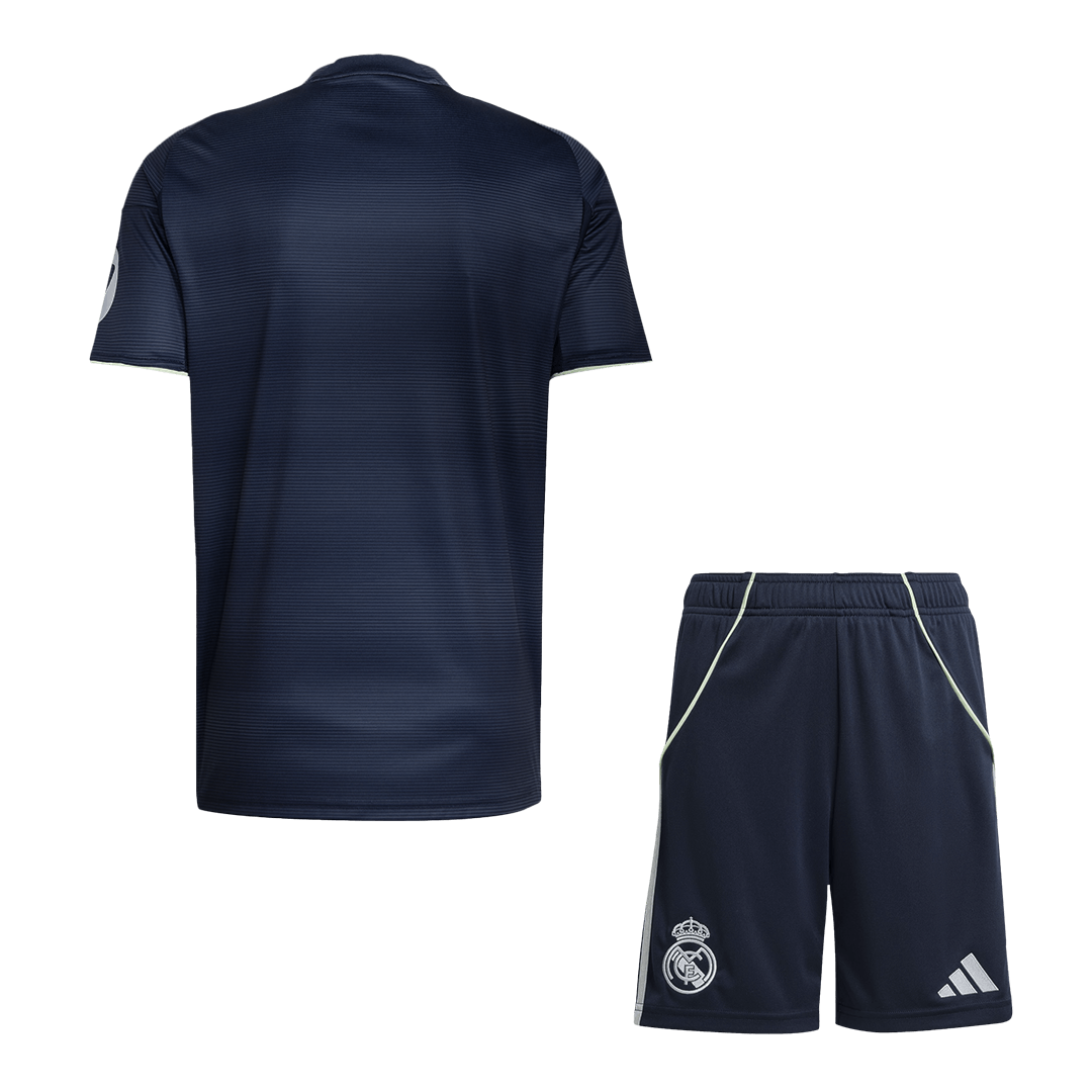 Real Madrid Away Soccer Jersey Kit(Jersey+Shorts) 2025/26 - Image 2