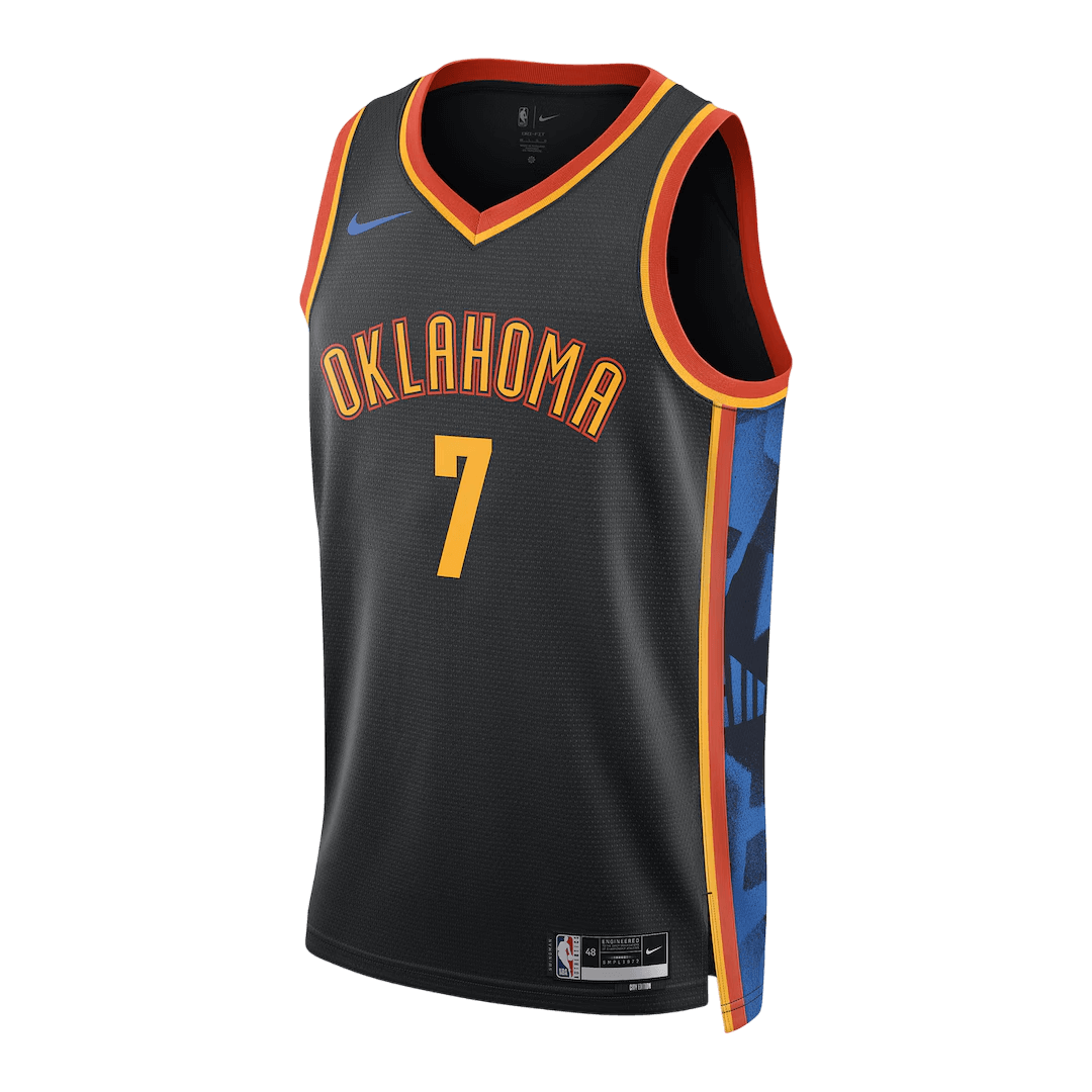 Oklahoma City Thunder Holmgren #7 2024/25 Swingman NBA Jersey - City Edition - Image 2
