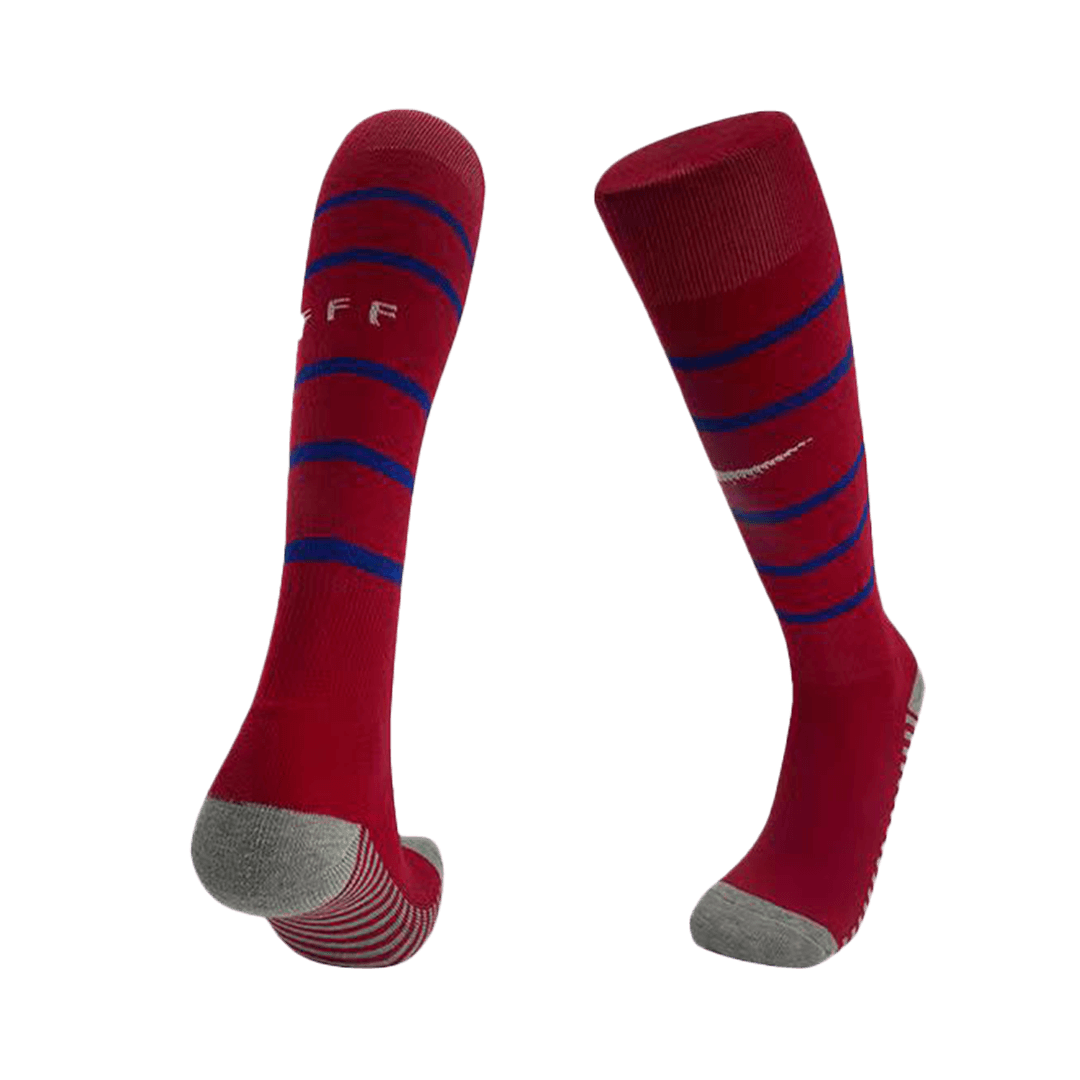 Kid's France Home Soccer Jersey Kit(Jersey+Shorts+Socks) Euro 2024 - Image 5