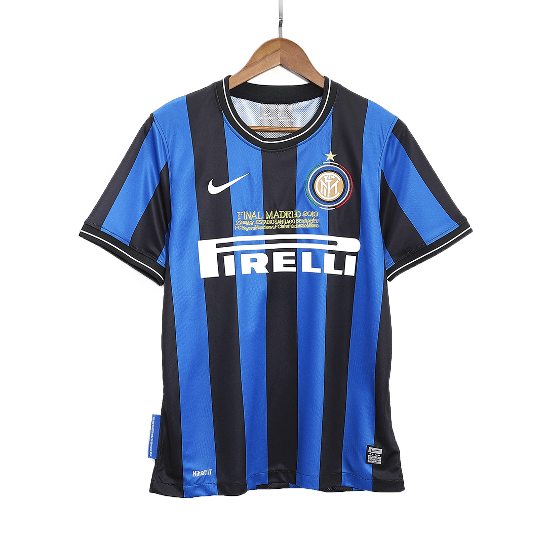 Retro 2009/10 Inter Milan Home Soccer Jersey - UCL Final - Image 3
