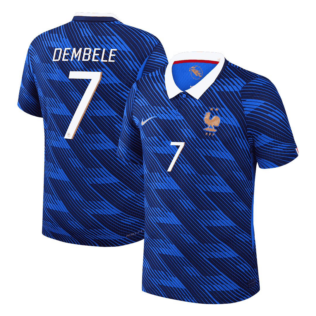 DEMBELE #7 France Home Soccer Jersey 2026 Player Version