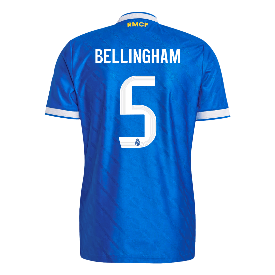BELLINGHAM #5 Real Madrid Third Away Soccer Jersey 2025/26 Player Version - Image 3
