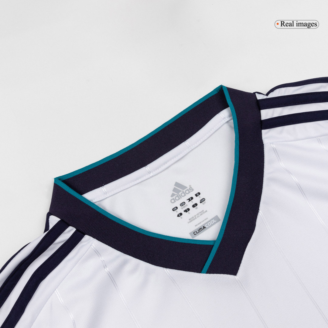 Retro 2012/13 Real Madrid Home Long Sleeve Soccer Jersey - Image 5