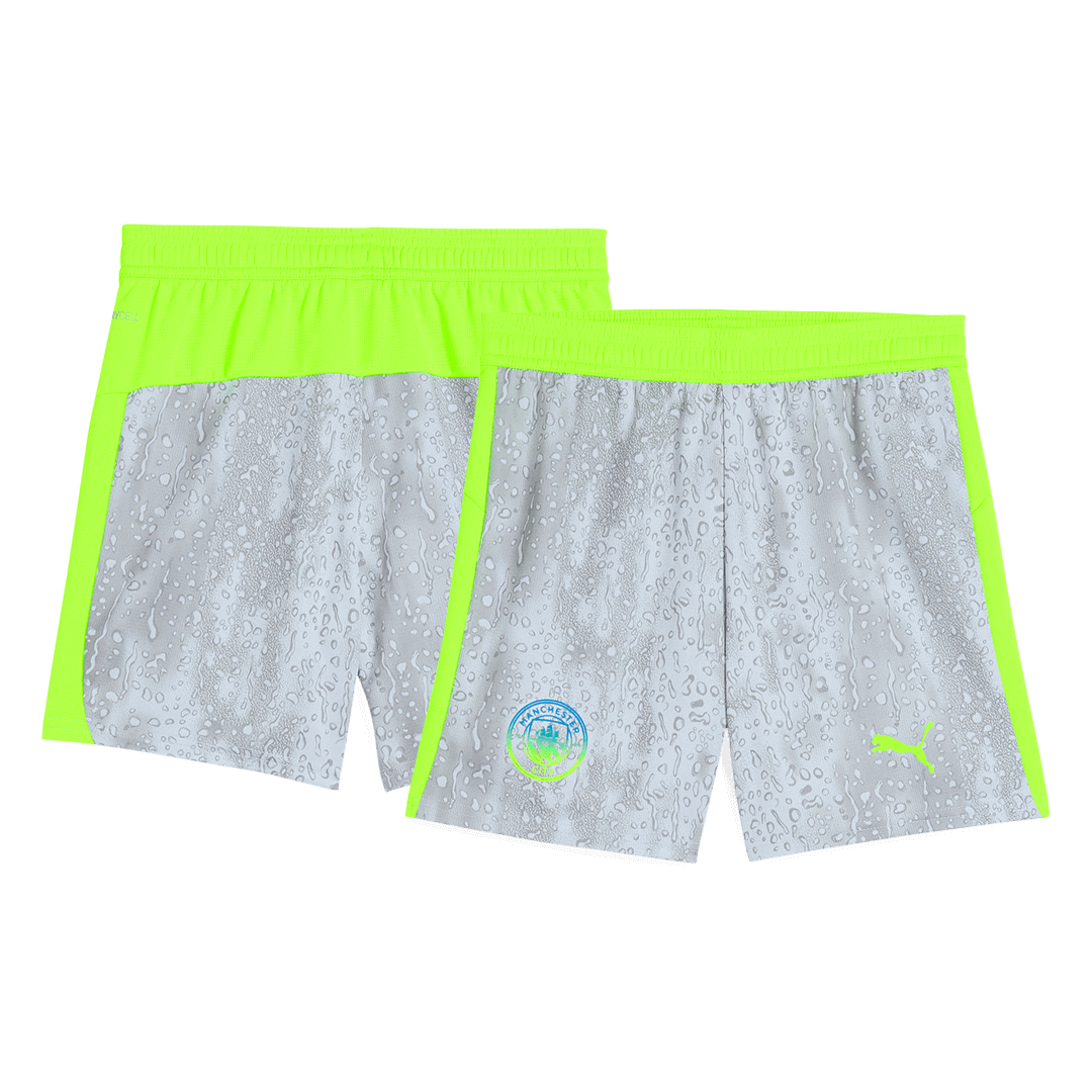 Manchester City Third Away Soccer Jersey Kit(Jersey+Shorts+Socks) 2025/26 - Image 16