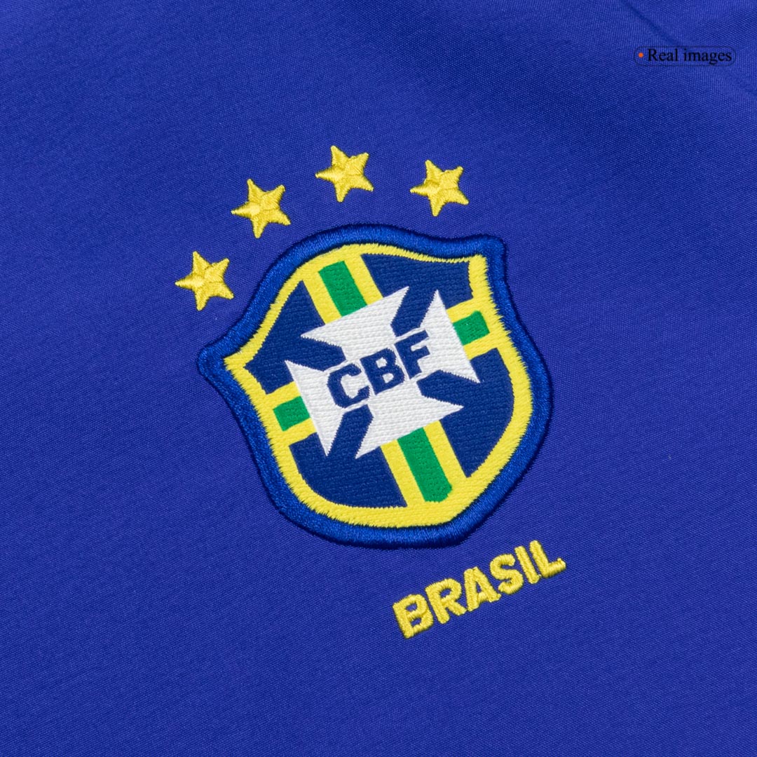 Retro 2002 Brazil Away Soccer Jersey - Image 6