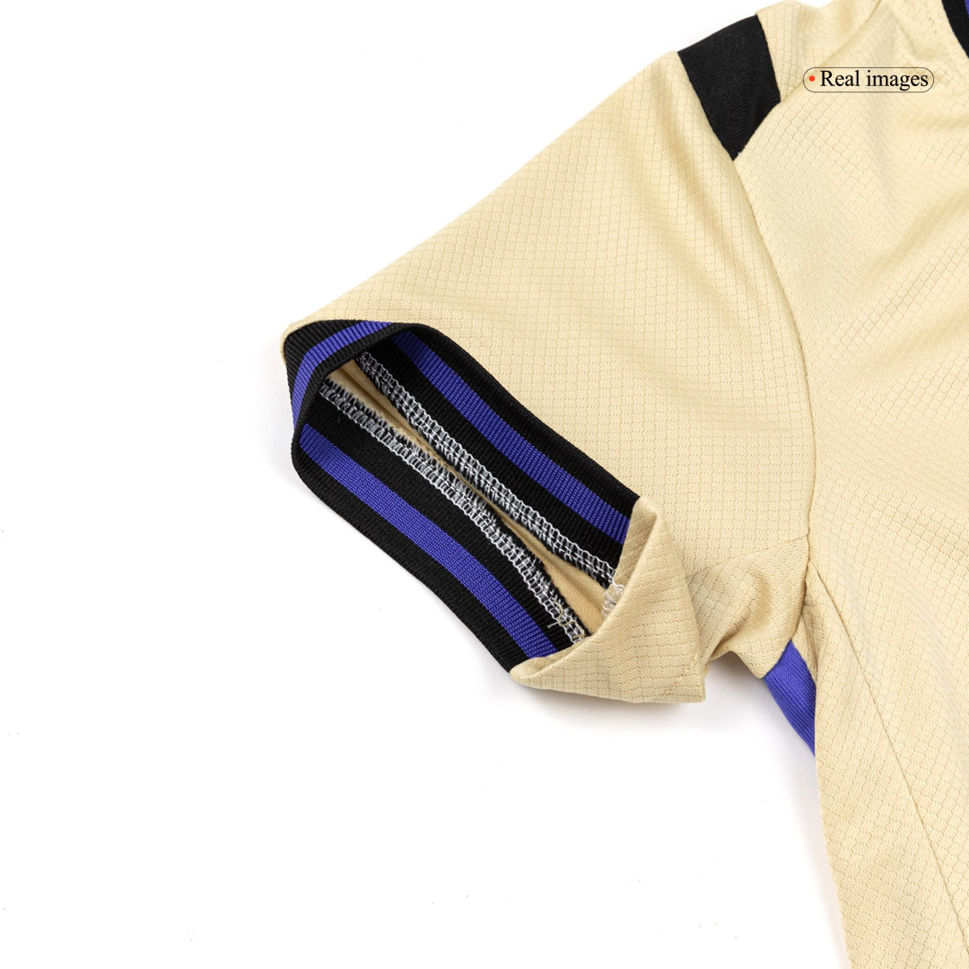 Kid's Barcelona Away Soccer Jersey Kit(Jersey+Shorts+Socks) 2025/26 - Image 8