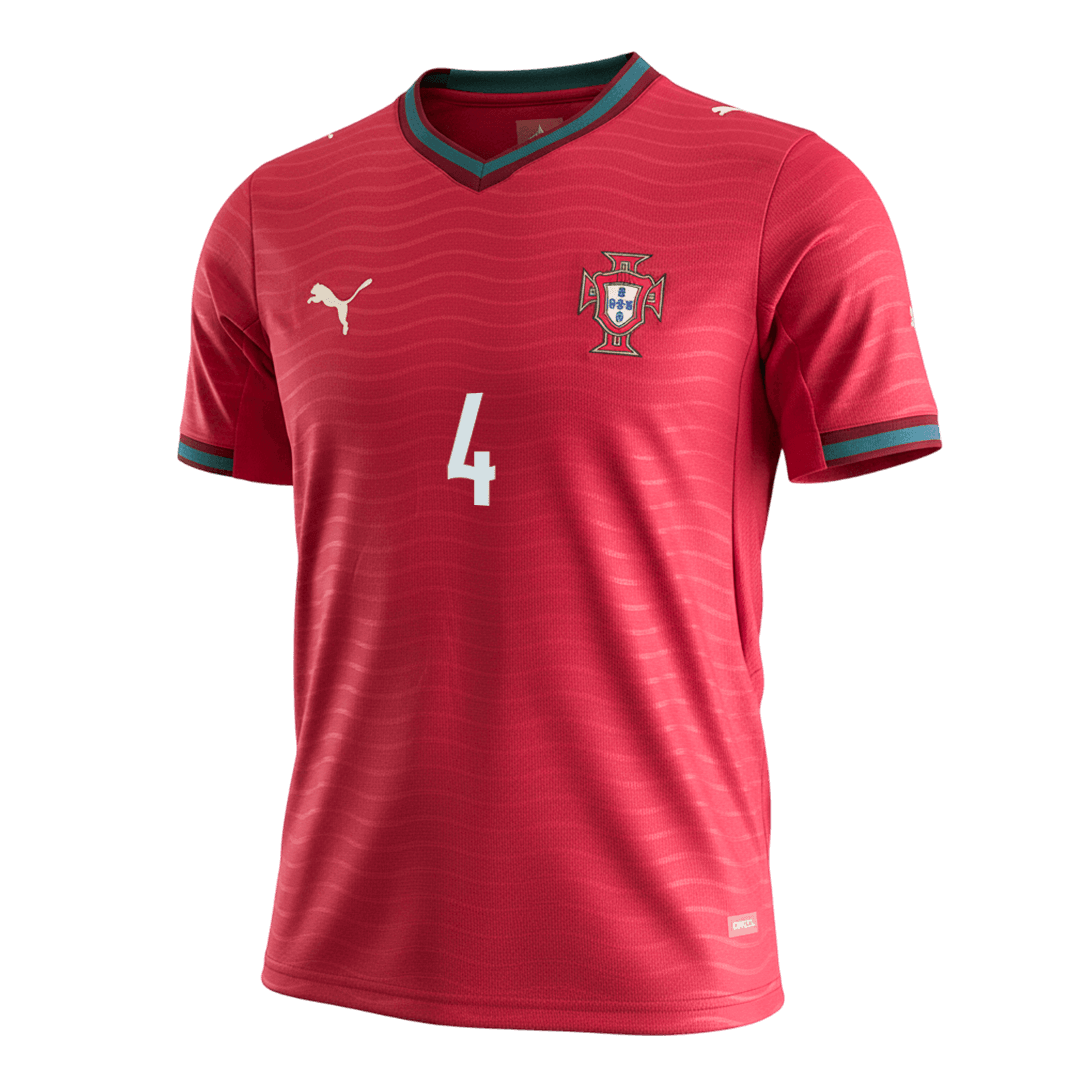RÚBEN DIAS #4 Portugal Home Soccer Jersey 2026 - Image 2