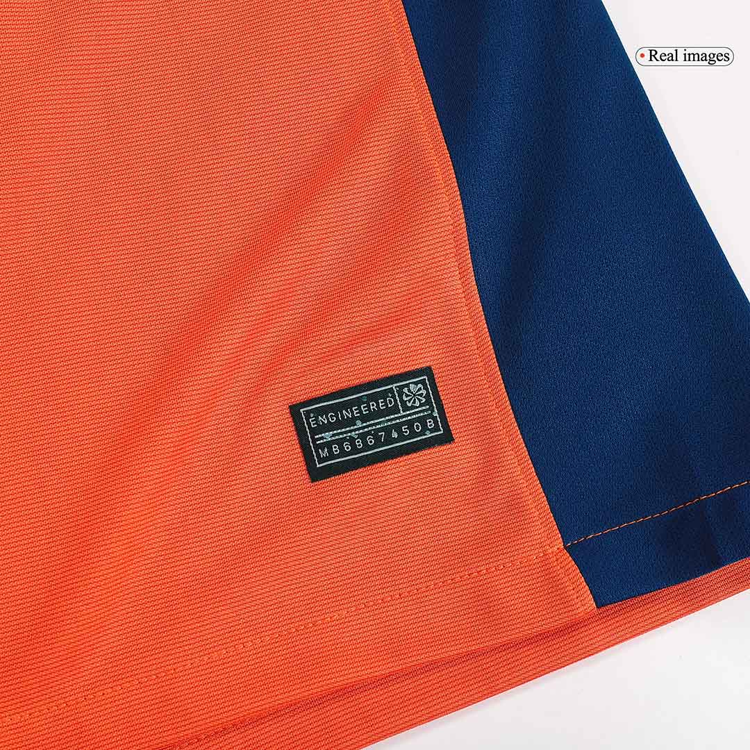 VIRGIL #4 Netherlands Home Soccer Jersey Euro 2024 - Image 6