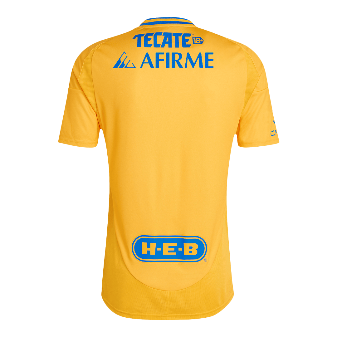 Tigres UANL Home Soccer Jersey 2024/25 - Image 2