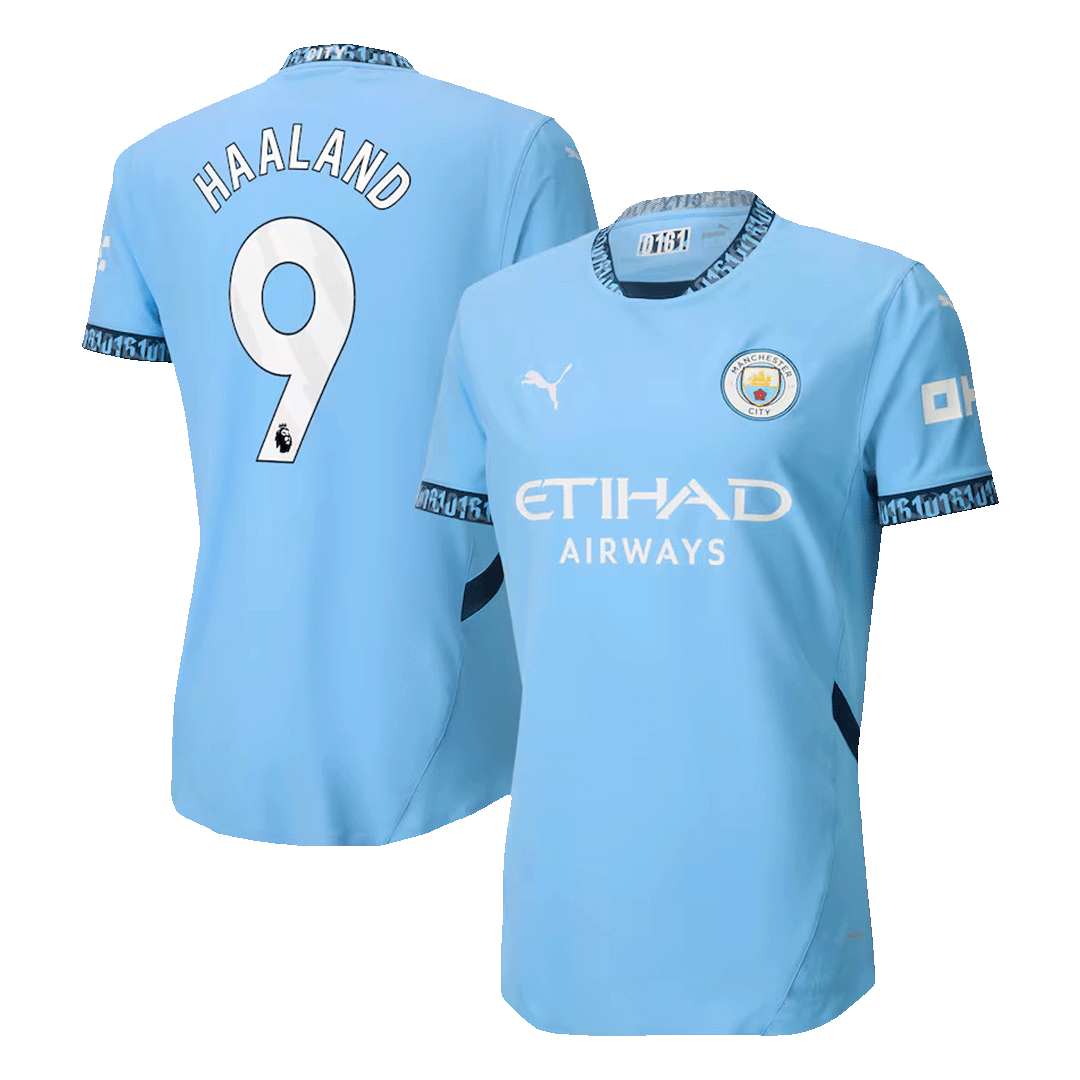 HAALAND #9 Manchester City Home Soccer Jersey 2024/25 Player Version