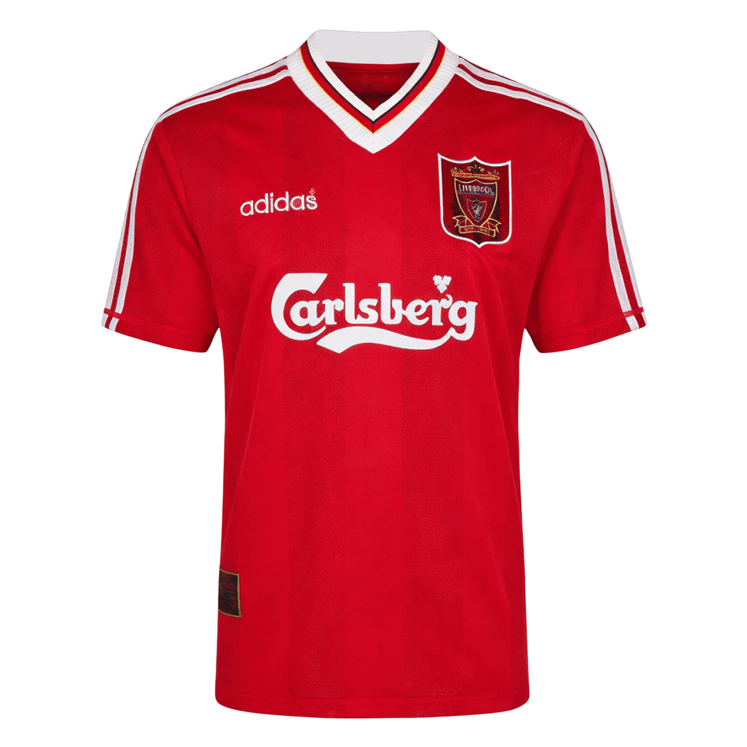 Retro 1995/96 Liverpool Home Soccer Jersey - Image 2