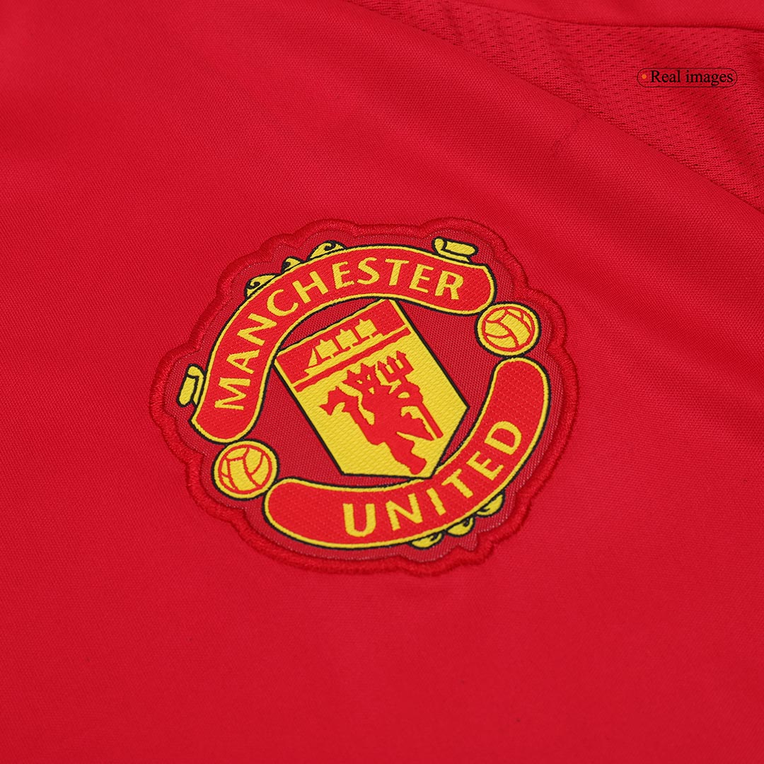 Manchester United Home Long Sleeve Soccer Jersey 2024/25 - Image 8