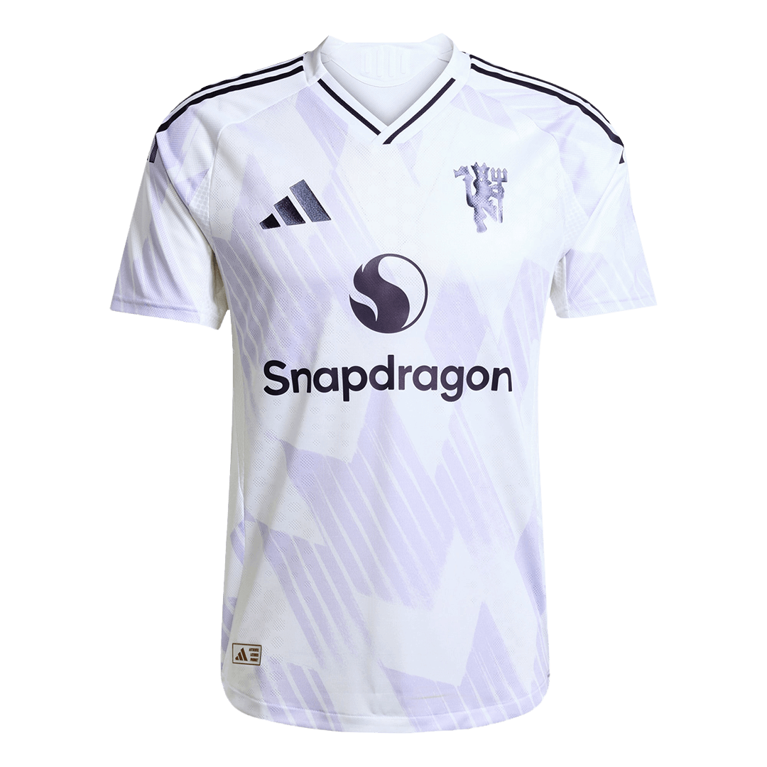 Manchester United Away Soccer Jersey 2025/26 Player Version