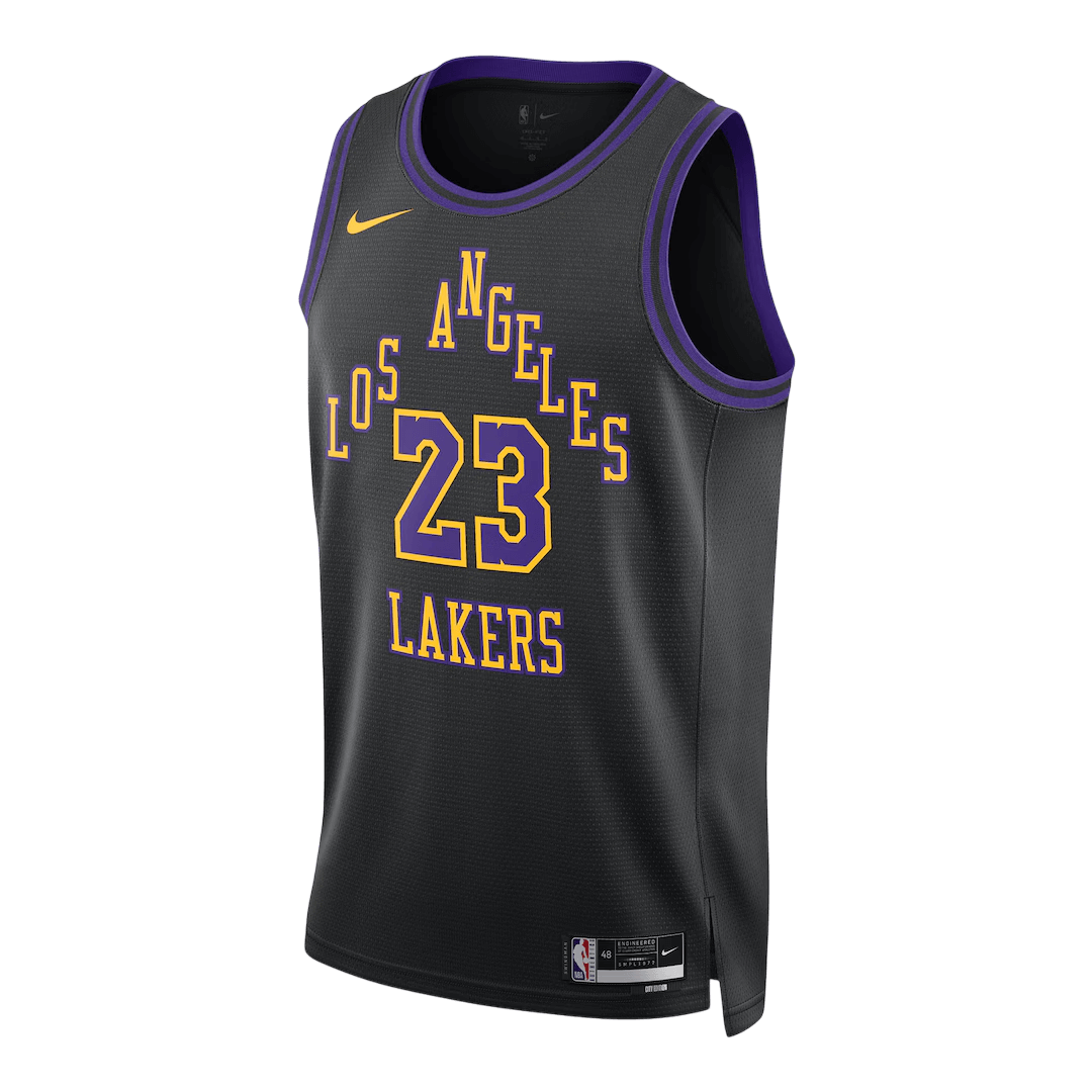 Los Angeles Lakers James #23 2025/26 Swingman NBA Jersey - City Edition - Image 2